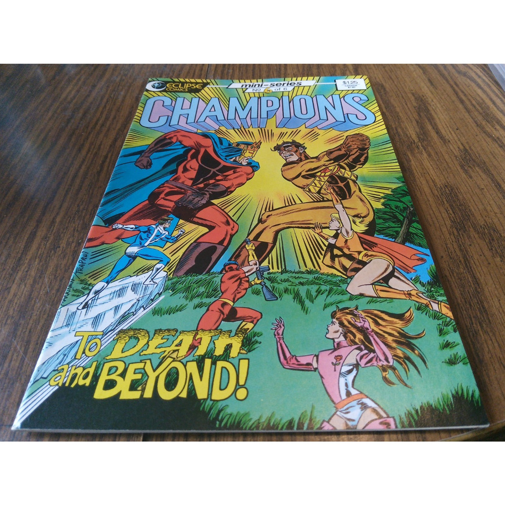 Champions #6 (February 1987 Eclipse Comics)